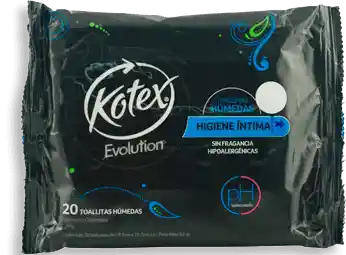 Kotex Toallitas Húmedas