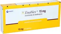 Enablex Comprimidos Bromhidrato De Darifenacina (15Mg)