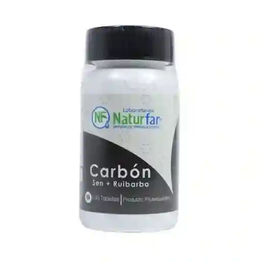  NATURFAR  Laxante Carbon Sen + Ruibarbo 