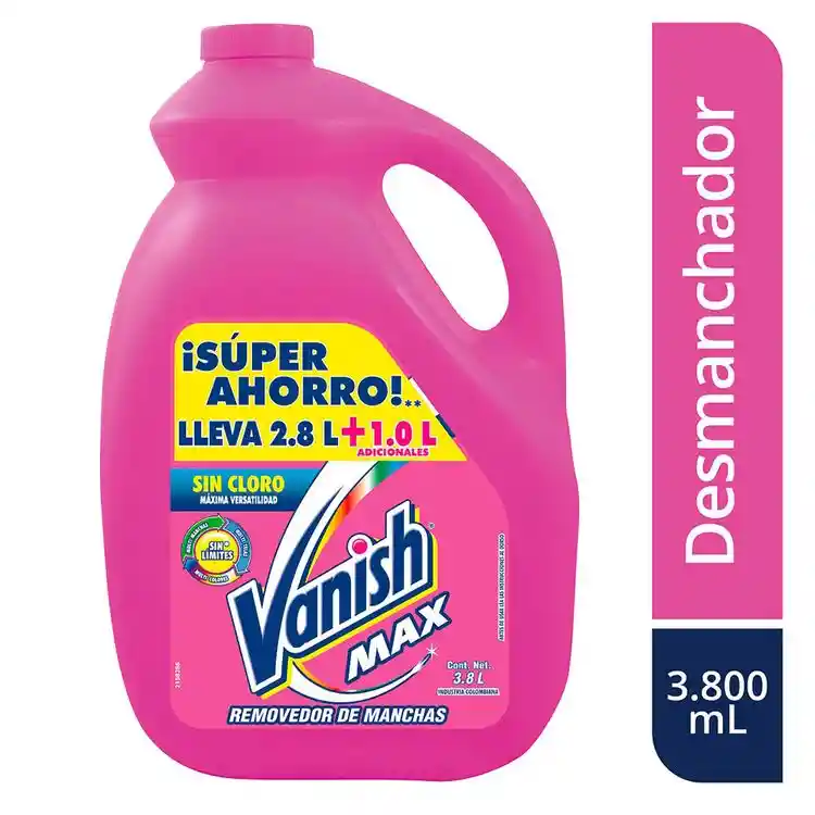 Vanish Max Jabón Rosa