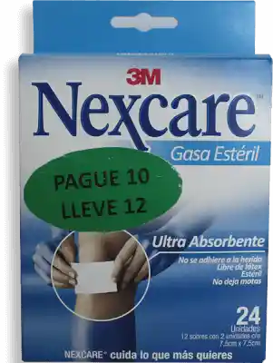 Nexcare Of Gasa Esteril 7 5X7 5 X24