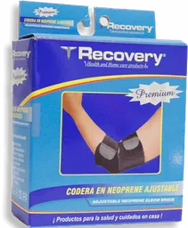 Recovery Black Codera Ajustable Negra Neoprene