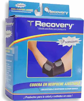 Recovery Black Codera Ajustable Negra Neoprene