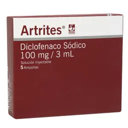 Artrites Ampollas 100 Mg Caja X 5