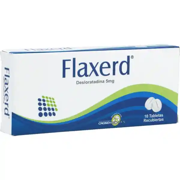 flaxerd desLoratadina en tabletas 5mg