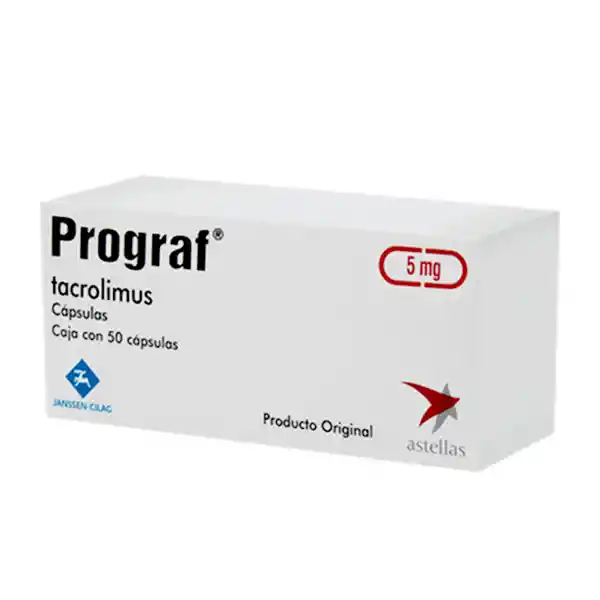 Prograf 5Mg Cap  Caj X 50