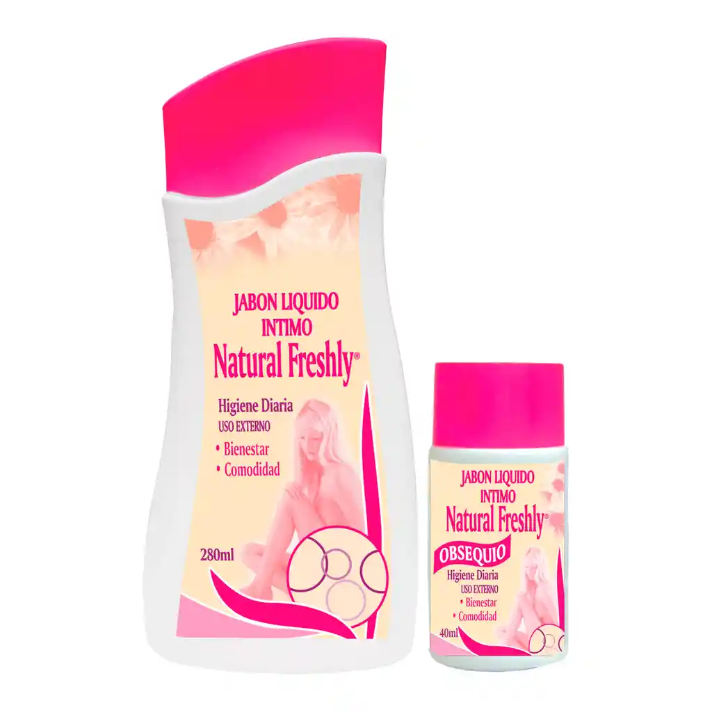 Natural Freshly Jabón Liquido Intimo 