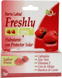 Freshly  Barra Labial Sabor a Fresa