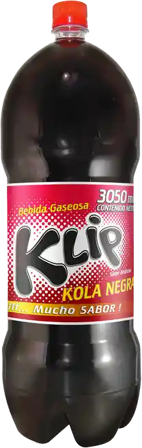 Klip Bebida Gaseosa Kola Negra