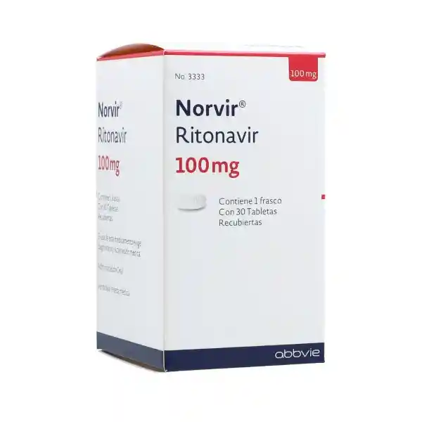 Norvir 100Mg Cap Blan  Fco X 30