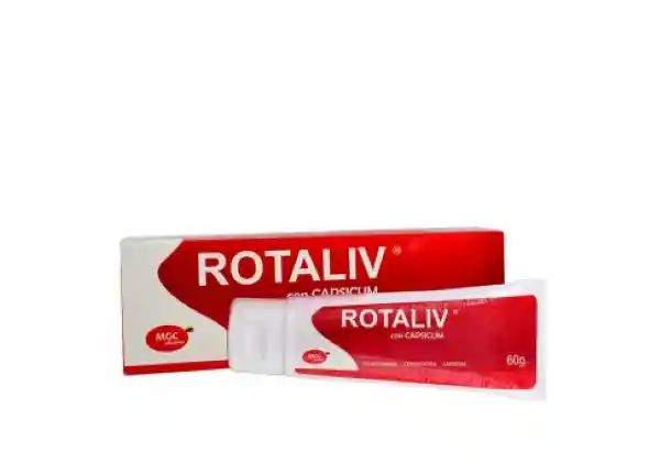 Rotaliv Con Capsicum Gel Caja Con Tubo X 60 G