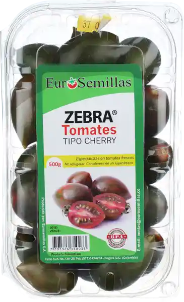 Tomate Eurosemillas Uvalina Zebra