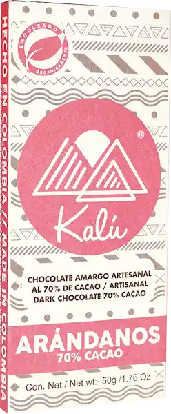 Kalu Chocolate Artesanal Arandanos