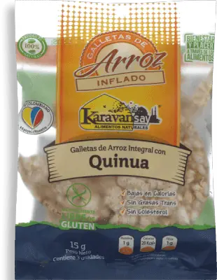 Karavansay Galleta Arroz Integral Quinua