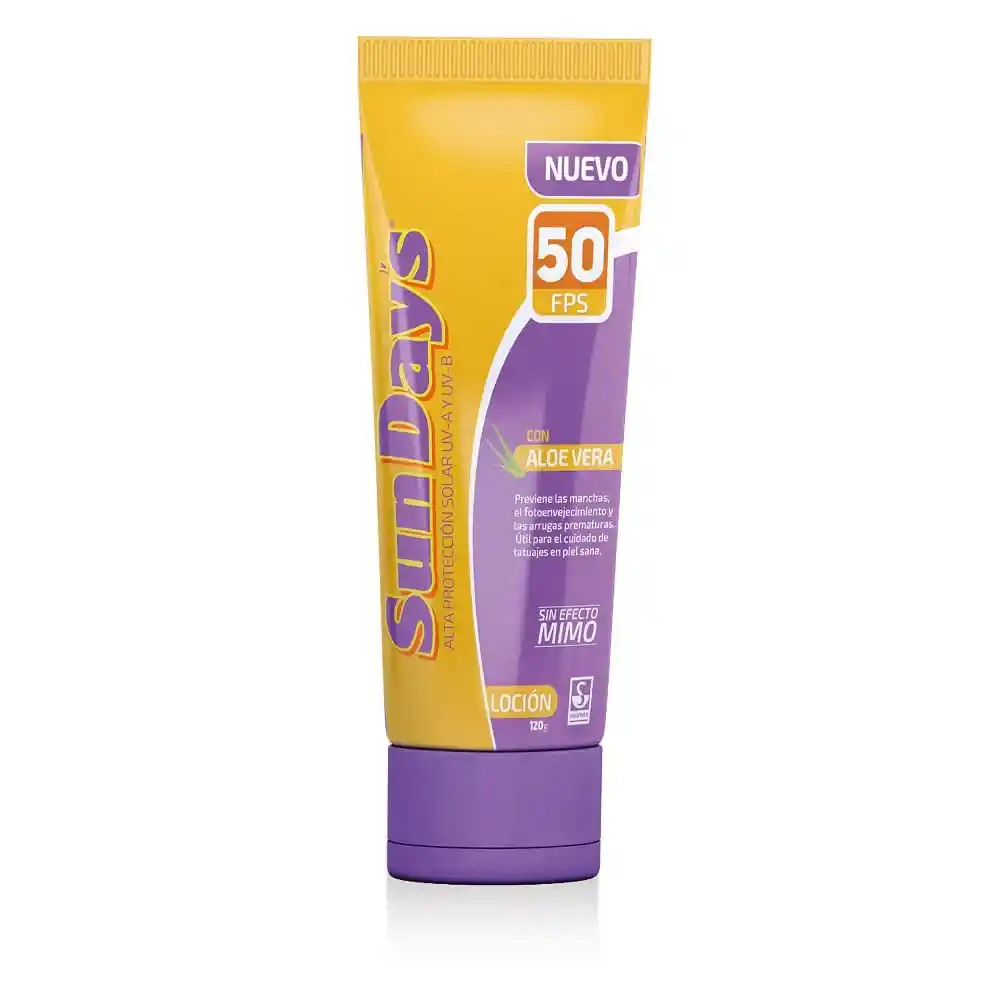 Sun Days Loción Protectora Solar con Aloe Vera Fps 50