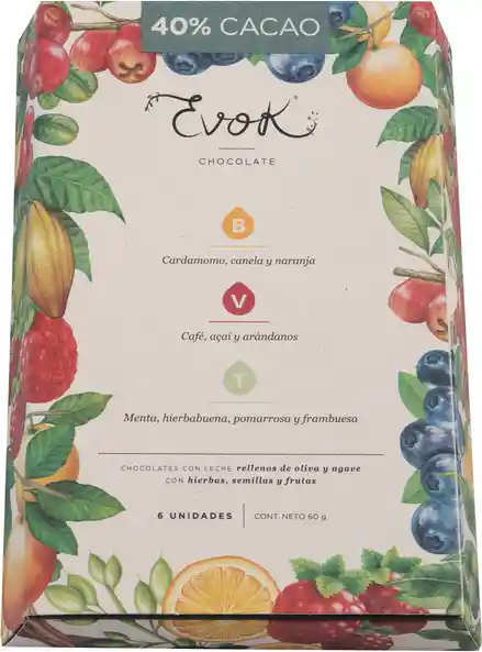 Evok Chocolate 40 Cacao