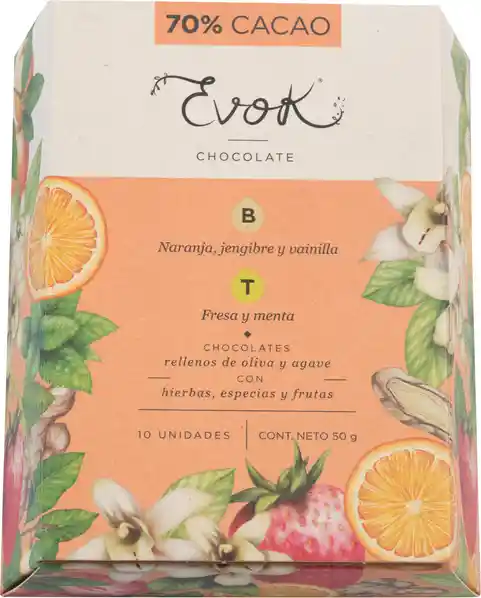 Evok Chocolate 70% Cacao