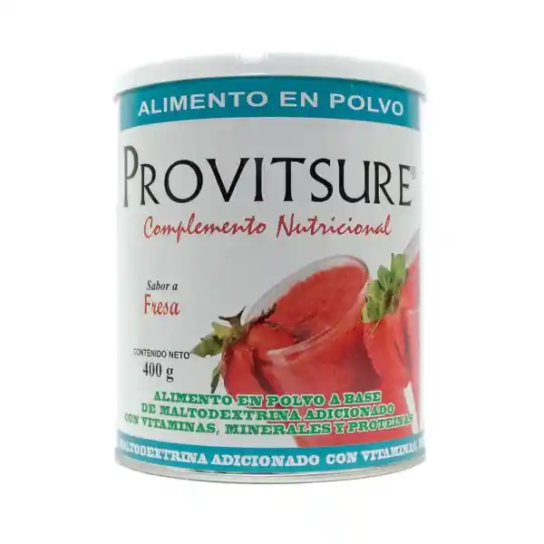 Provitsure Complemento Nutricional en Polvo sabor a Fresa 