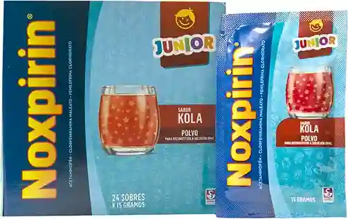 Noxpirin Junior Sabor a Kola