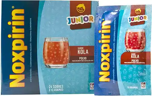 Noxpirin Junior Sabor a Kola