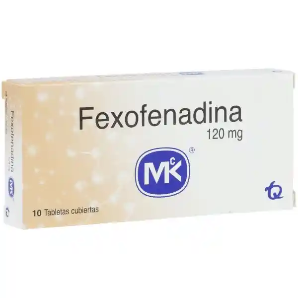 Fexofenadina 120 Mg Tab Rec Caj