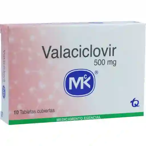 Valaciclovir Mk Caja * 10 Tabletas