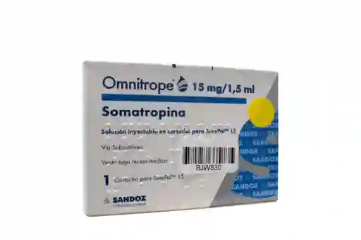 Omnitrope 1.50 mL 15 mg 1.5 mL