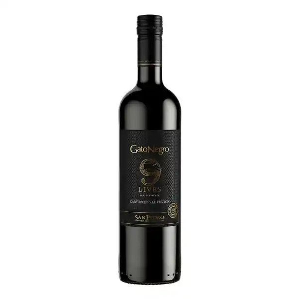 Gato Negro Vino Gato Reserva 9 Vidas Cab Sauv X750