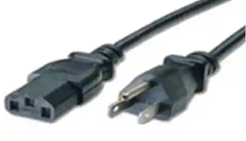 Genérico Cable de Poder Computador Tipo Siliconado 1.6 m