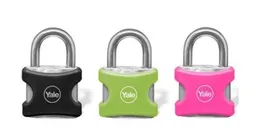 Yale Candado Encasquetado Aluminio 25 mm