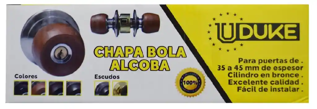 Uduke Chapa Alcoba Madera Clara