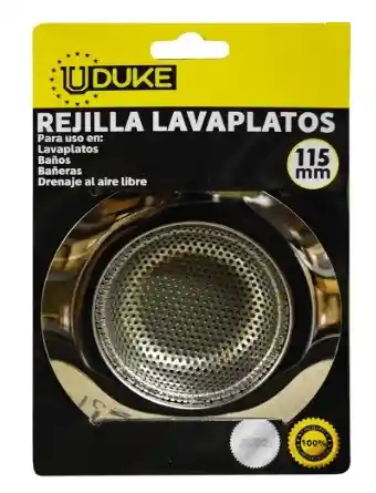 Uduke Rejilla Lavaplatos Acero 115 mm