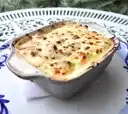 Lasagna de Pollo y Champiñones