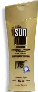 Sun Pro Bronceador Protector Aceite de Zanahoria