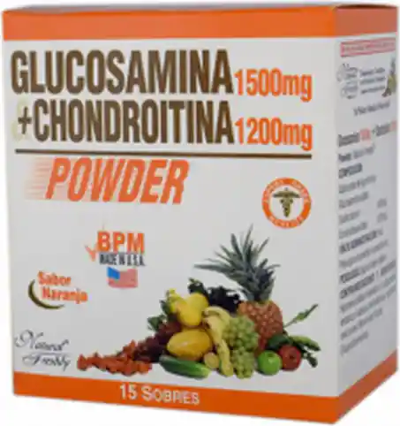 Natural Freshly Glucosamina Infabo Ltda 1500 Mg 15 Sbs