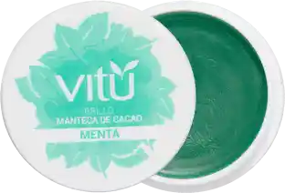 Vitú Brillo Manteca de Cacao Aroma a Menta