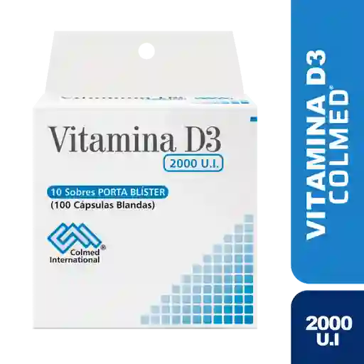 Colmed International Vitamina D3 (2000 UI) 