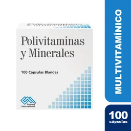 Vitaminas Y Minerales Poli Cbg X 100 Und