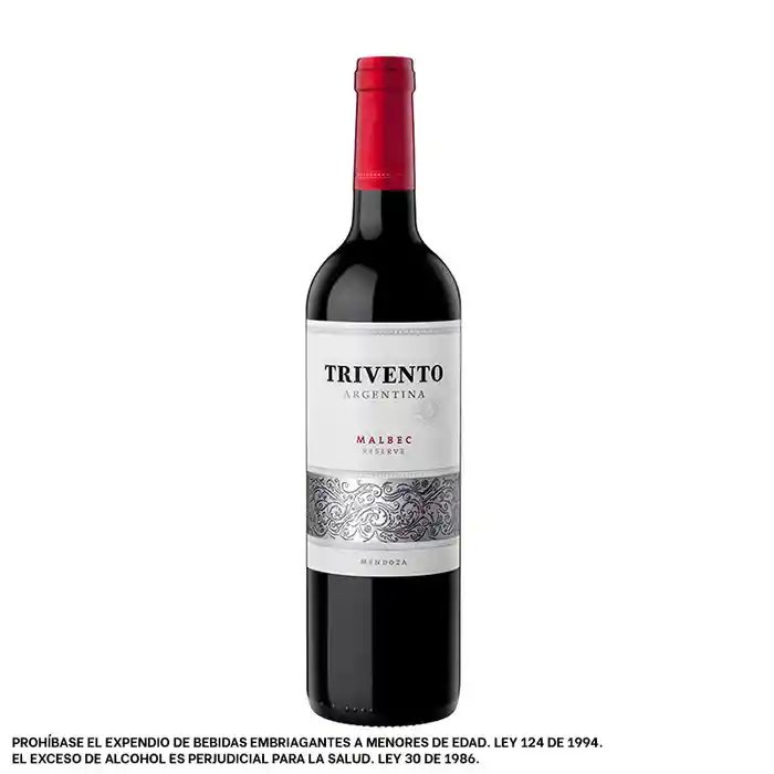 Trivento vino tinto.