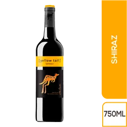 Vino Tinto YELLOW TAIL Syrah Botella 750 Ml