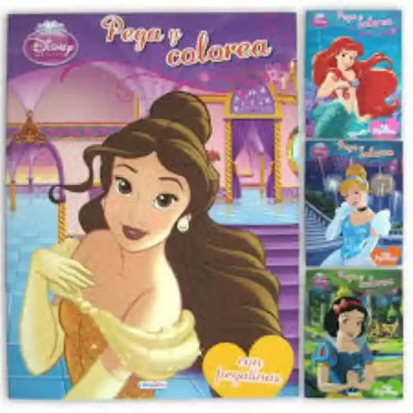 Disney Princesa Bella Pega y C