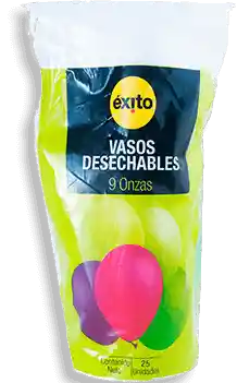 Éxito Vasos Desechables Capacidad De 9 Oz