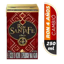 Santa Fe Ron Añejo 4 Años