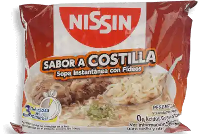 Nissin Sopa Instantánea Con Fideos