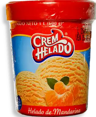 Crem Helado Helado Sabor a Mandarina