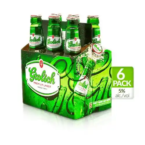 Grolsch Licor Cerveza x 6 Unidades.