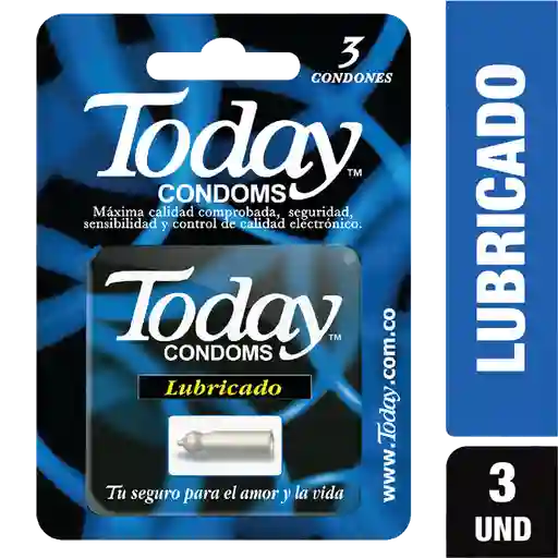 Today condones lubricado