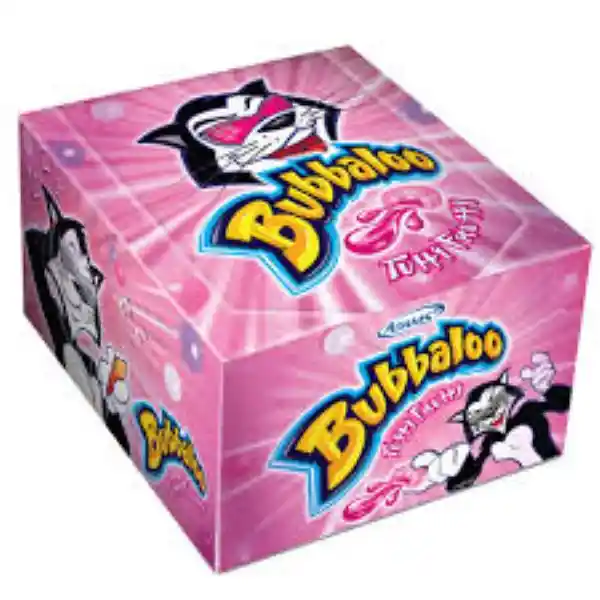 Bubbaloo Chiclets Sabor A Tutti Frutti