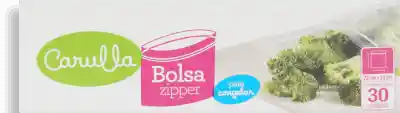 Zipper Carulla Bolsa Para Congelar