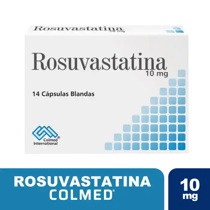 Rosuvastatina Procaps 10 Mg 14 Tabletas Pc